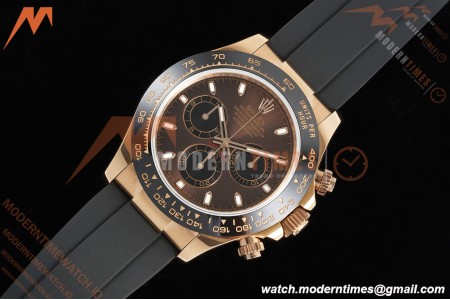 Rolex - Daytona 116515LN 40mm Tungsten Gain Weight RG/RU Brn/Blk/Stk QF V11 SH4130 | 롤렉스 - 데이토나 116515LN 40mm 텅스텐 게인 웨이트 RG/RU 브라운/블랙/스틸 QF V11 SH4130