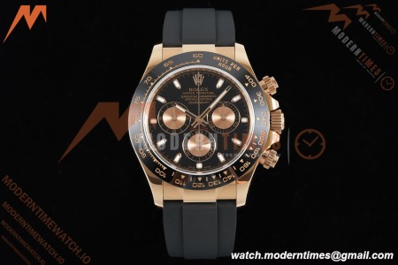 Rolex - Daytona 116515LN 40mm Tungsten Gain Weight RG/RU Blk/Gold/Stk QF V11 SH4130