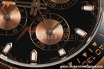 Rolex - Daytona 116515LN 40mm Tungsten Gain Weight RG/RU Blk/Gold/Stk QF V11 SH4130
