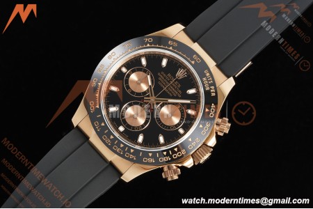 Rolex - Daytona 116515LN 40mm Tungsten Gain Weight RG/RU Blk/Gold/Stk QF V11 SH4130 | 롤렉스 - 데이토나 116515LN 40mm 텅스텐 게인 웨이트 RG/RU 블랙/골드/스틸 QF V11 SH4130