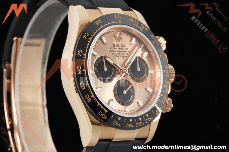 Rolex - Daytona 116515LN 40mm Tungsten Gain Weight RG/RU Champ/Blk/Stk QF V11 SH4130