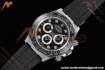 Rolex - Daytona 116519LN 40mm Tungsten Gain Weight SS/RU Blk/Dia QF V11 SH4130 | 롤렉스 - 데이토나 116519LN 40mm 텅스텐 게인 웨이트 SS/RU 블랙/다이아 QF V11 SH4130