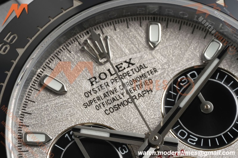 Rolex - Daytona 116519LN 40mm Tungsten Gain Weight SS/RU Meteorite Dial QF V11 SH4130
