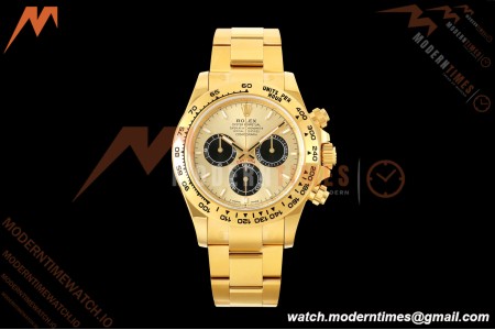 Rolex - Daytona 126508 40mm Gain Weight YG/YG Gold/Blk/Stk VSF V3 DD4131