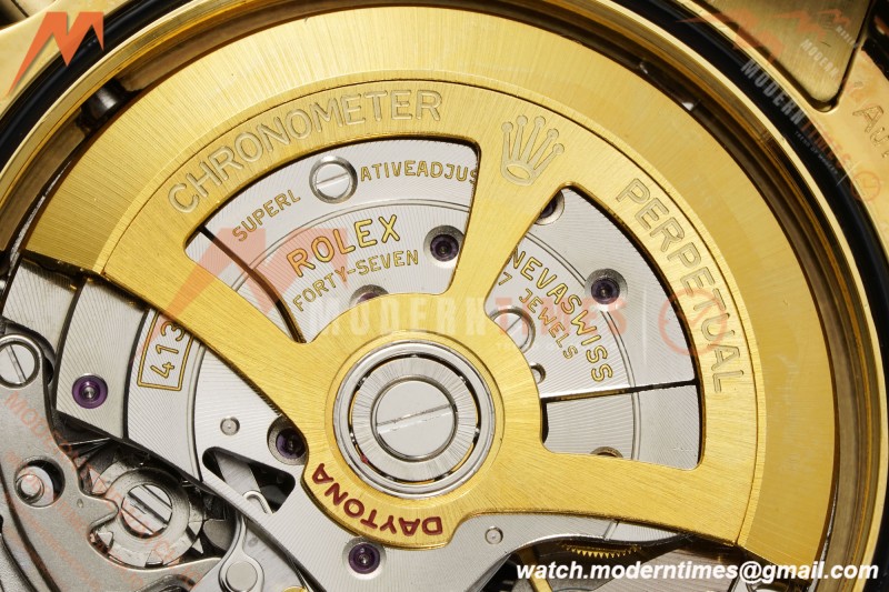Rolex - Daytona 126528LN Le Mans 40mm 904L Ceramic YG/YG Blk/Stk QF V5 SH4132 | 롤렉스 - 데이토나 126528LN 르망 40mm 904L 세라믹 YG/YG 블랙/스틸 QF V5 SH4132