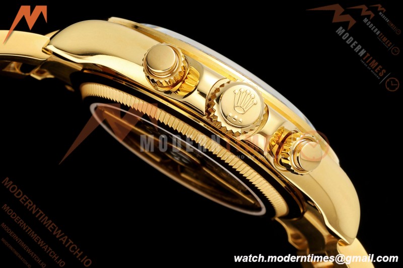 Rolex - Daytona 126528LN Le Mans 40mm 904L Ceramic YG/YG Blk/Stk QF V5 SH4132 | 롤렉스 - 데이토나 126528LN 르망 40mm 904L 세라믹 YG/YG 블랙/스틸 QF V5 SH4132