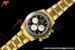 Rolex - Daytona 126528LN Le Mans 40mm 904L Ceramic YG/YG Blk/Stk QF V5 SH4132 | 롤렉스 - 데이토나 126528LN 르망 40mm 904L 세라믹 YG/YG 블랙/스틸 QF V5 SH4132