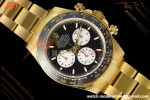 Rolex - Daytona 126528LN Le Mans 40mm 904L Ceramic YG/YG Blk/Stk QF V5 SH4132 | 롤렉스 - 데이토나 126528LN 르망 40mm 904L 세라믹 YG/YG 블랙/스틸 QF V5 SH4132