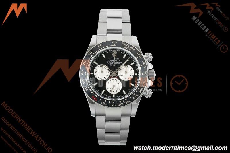 Rolex - Daytona 126529LN Le Mans 40mm 904L Ceramic SS/SS Blk/Stk QF V5 SH4132 | 롤렉스 - 데이토나 126529LN 르망 40mm 904L 세라믹 SS/SS 블랙/스틸 QF V5 SH4132
