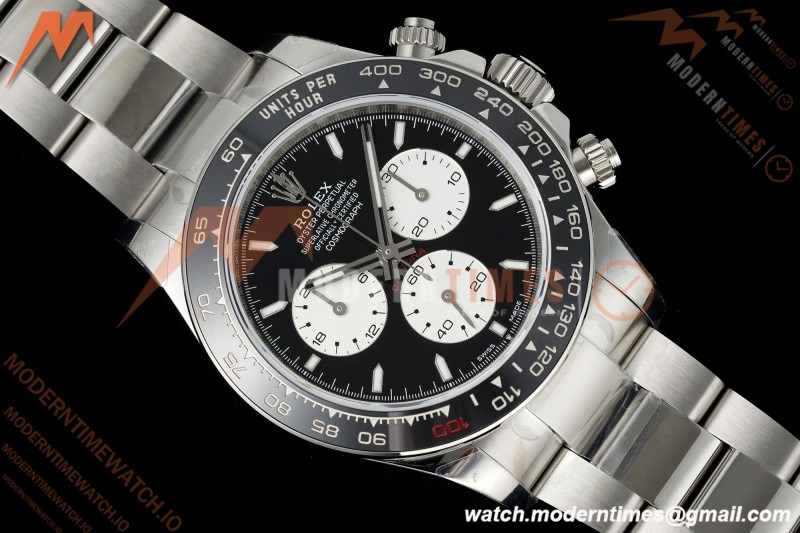 Rolex - Daytona 126529LN Le Mans 40mm 904L Ceramic SS/SS Blk/Stk QF V5 SH4132 | 롤렉스 - 데이토나 126529LN 르망 40mm 904L 세라믹 SS/SS 블랙/스틸 QF V5 SH4132