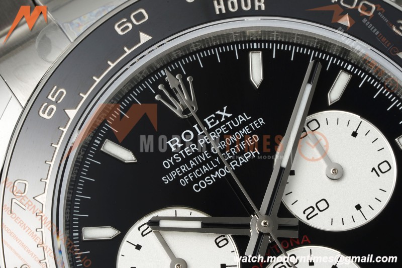 Rolex - Daytona 126529LN Le Mans 40mm 904L Ceramic SS/SS Blk/Stk QF V5 SH4132 | 롤렉스 - 데이토나 126529LN 르망 40mm 904L 세라믹 SS/SS 블랙/스틸 QF V5 SH4132