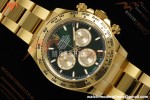 Rolex - Daytona 126508 40mm YG/YG Green/Gold/Stk APSF SH4131