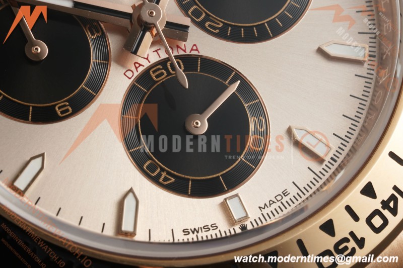 Rolex - Daytona 126505 40mm 904L RG/RG Champ/Stk APSF SH4131 | 롤렉스 - 데이토나 126505 40mm 904L RG/RG 챔프/스틸 APSF SH4131