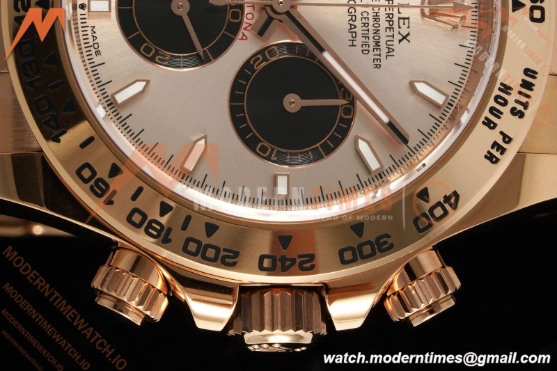 Rolex - Daytona 126505 40mm 904L RG/RG Champ/Stk APSF SH4131 | 롤렉스 - 데이토나 126505 40mm 904L RG/RG 챔프/스틸 APSF SH4131