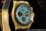 Rolex - Daytona 126518LN 40mm Gain Weight CER/YG/RU Blu/Blk Turquoise Dial APSF SH4131
