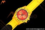 Rolex - Daytona DiW Volcano 40mm Yellow Carbon Fiber FC/NY Red Dial DIWF DD4801 | 롤렉스 - 데이토나 DiW 볼케이노 40mm 옐로우 카본 파이버 FC/NY 레드 다이얼 DIWF DD4801