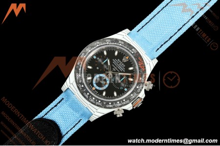 Rolex - Daytona 40mm DiW Racing Blue White Carbon Fiber FC/NY Black Dial DIWF DD4801