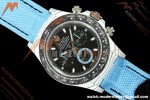 Rolex - Daytona 40mm DiW Racing Blue White Carbon Fiber FC/NY Black Dial DIWF DD4801