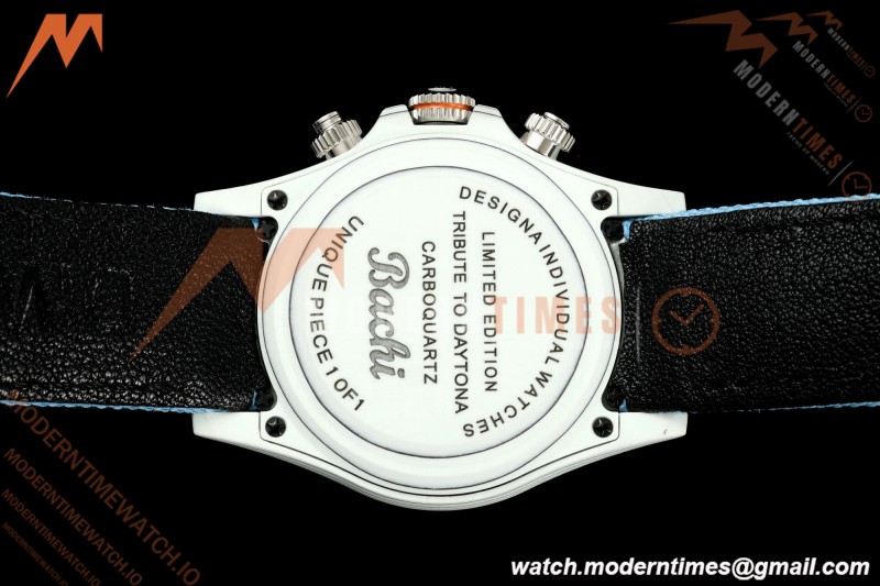 Rolex - Daytona 40mm DiW Racing Blue White Carbon Fiber FC/NY Black Dial DIWF DD4801
