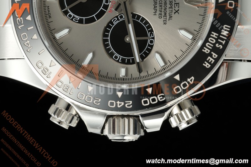Rolex - Daytona 126519LN 40mm Gain Weight CER/WG/RU Gry/Blk/Stk THBF SH4131 | 롤렉스 - 데이토나 126519LN 40mm 게인 웨이트 CER/WG/RU 그레이/블랙/스틸 THBF SH4131