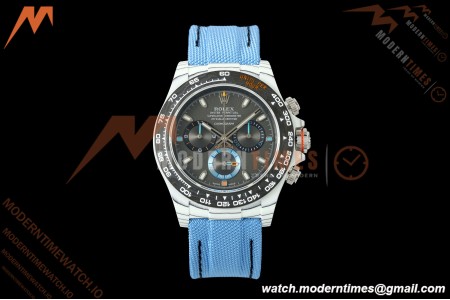 Rolex - Daytona 40mm DiW Racing Blue White Carbon Fiber FC/NY Black Dial N6F SA4130 | 롤렉스 - 데이토나 40mm DiW 레이싱 블루 화이트 카본 파이버 FC/NY 블랙 다이얼 N6F SA4130