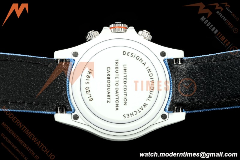 Rolex - Daytona 40mm DiW Racing Blue White Carbon Fiber FC/NY Black Dial N6F SA4130 | 롤렉스 - 데이토나 40mm DiW 레이싱 블루 화이트 카본 파이버 FC/NY 블랙 다이얼 N6F SA4130