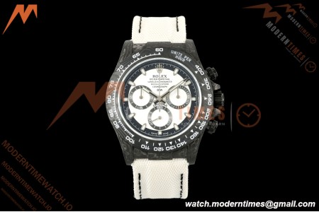 Rolex - Daytona 40mm DiW Cream V2 Black Carbon Fiber FC/NY White Dial N6F SA4130 | 롤렉스 - 데이토나 40mm DiW 크림 V2 블랙 카본 파이버 FC/NY 화이트 다이얼 N6F SA4130