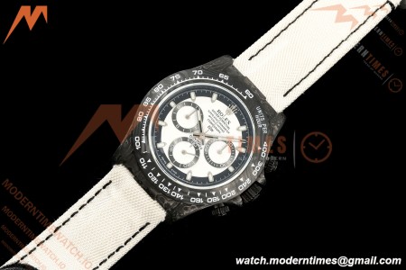 Rolex - Daytona 40mm DiW Cream V2 Black Carbon Fiber FC/NY White Dial N6F SA4130