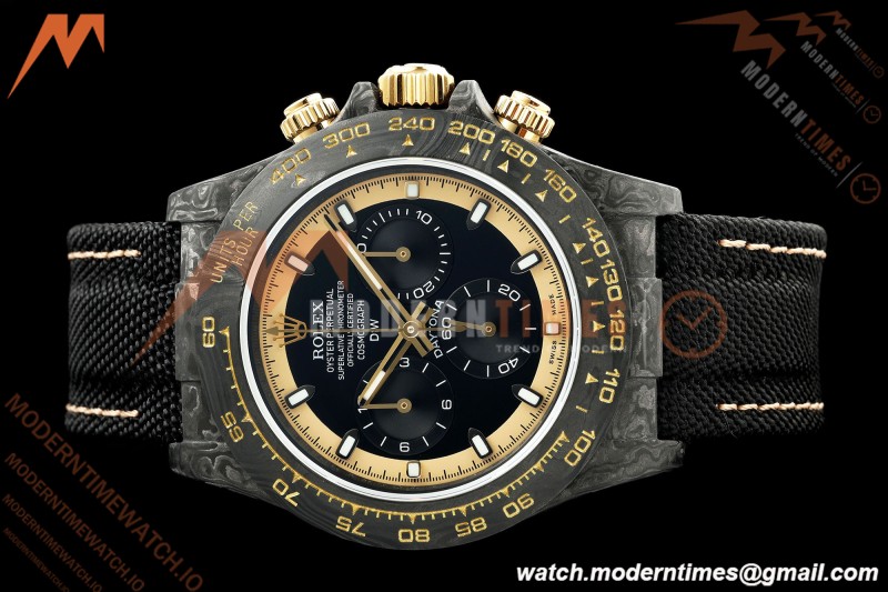 Rolex - Daytona 40mm DiW Cream Invert Black Carbon Fiber FC/NY Black Dial N6F SA4130