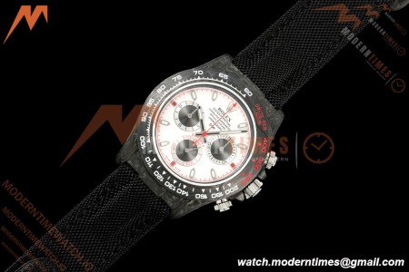 Rolex - Daytona 40mm DiW Speedster White Black Carbon Fiber FC/NY White Dial N6F SA4130