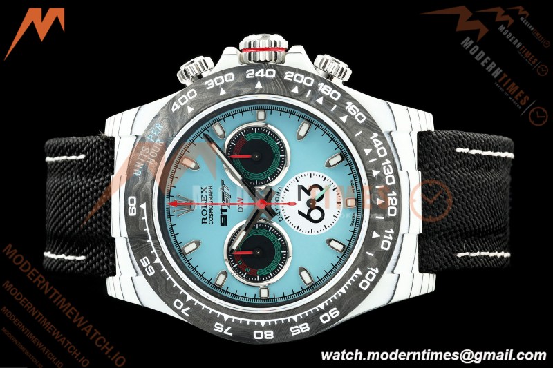 Rolex - Daytona 40mm DiW Porsche 911 S/T White Carbon Fiber FC/NY Blue Dial Sonic SA4130 | 롤렉스 - 데이토나 40mm DiW 포르쉐 911 S/T 화이트 카본 파이버 FC/NY 블루 다이얼 소닉 SA4130