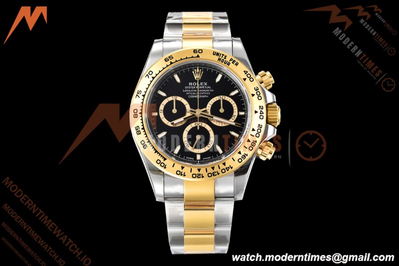 Rolex - Daytona 126503 40mm Gain Weight YG/SS Blk/Stk VSF V3 DD4131