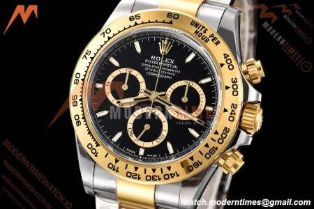 Rolex - Daytona 126503 40mm Gain Weight YG/SS Blk/Stk VSF V3 DD4131