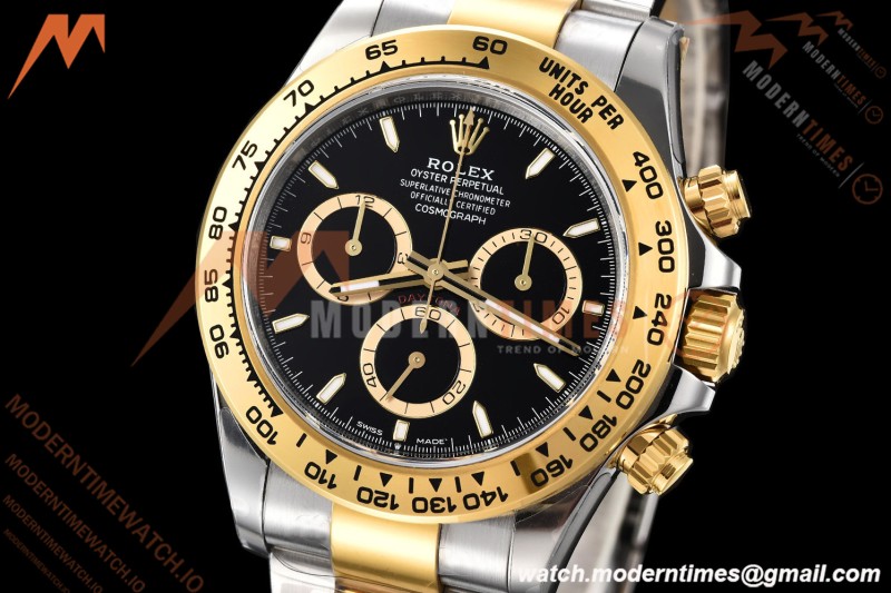 Rolex - Daytona 126503 40mm Gain Weight YG/SS Blk/Stk VSF V3 DD4131