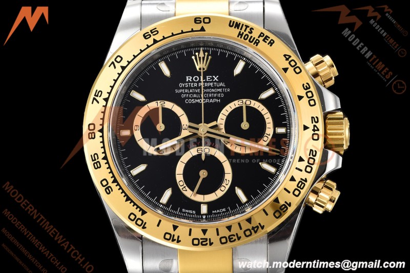 Rolex - Daytona 126503 40mm Gain Weight YG/SS Blk/Stk VSF V3 DD4131