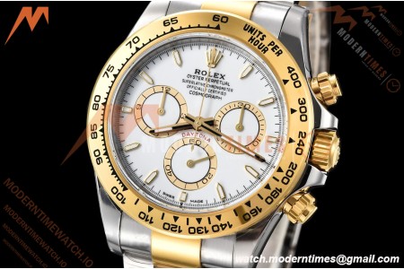 Rolex - Daytona 126503 40mm Gain Weight YG/SS Wht/Stk VSF V3 DD4131