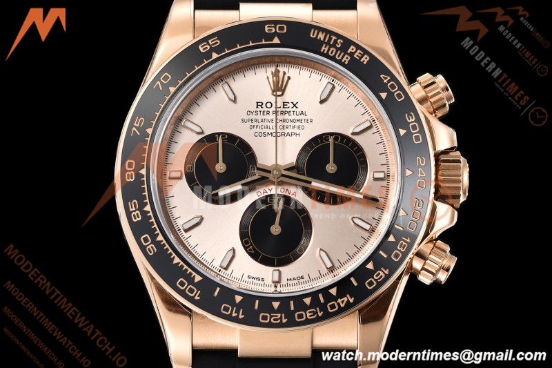 Rolex - Daytona 126515LN 40mm Gain Weight RG/RU Champ/Blk/Stk VSF V3 DD4131