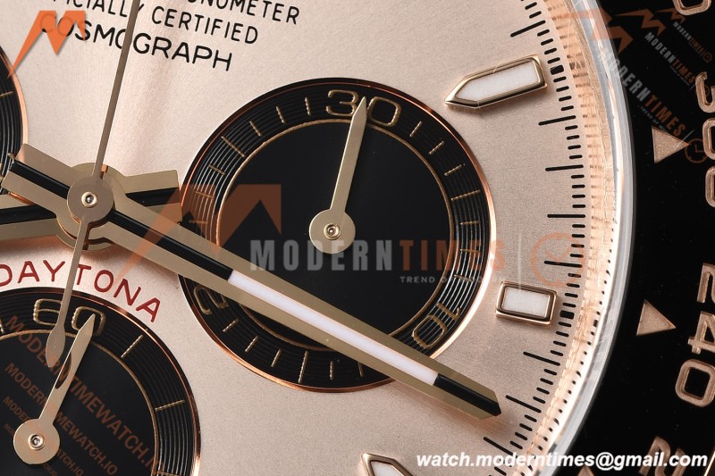 Rolex - Daytona 126515LN 40mm Gain Weight RG/RU Champ/Blk/Stk VSF V3 DD4131