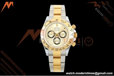 Rolex - Daytona 126503 40mm Gain Weight YG/SS Gold/Stk QF V6 SH4131 | 롤렉스 - 데이토나 126503 40mm 게인 웨이트 YG/SS 골드/Stk QF V6 SH4131