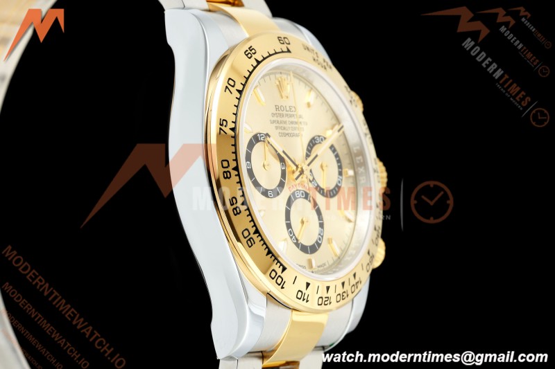 Rolex - Daytona 126503 40mm Gain Weight YG/SS Gold/Stk QF V6 SH4131 | 롤렉스 - 데이토나 126503 40mm 게인 웨이트 YG/SS 골드/Stk QF V6 SH4131