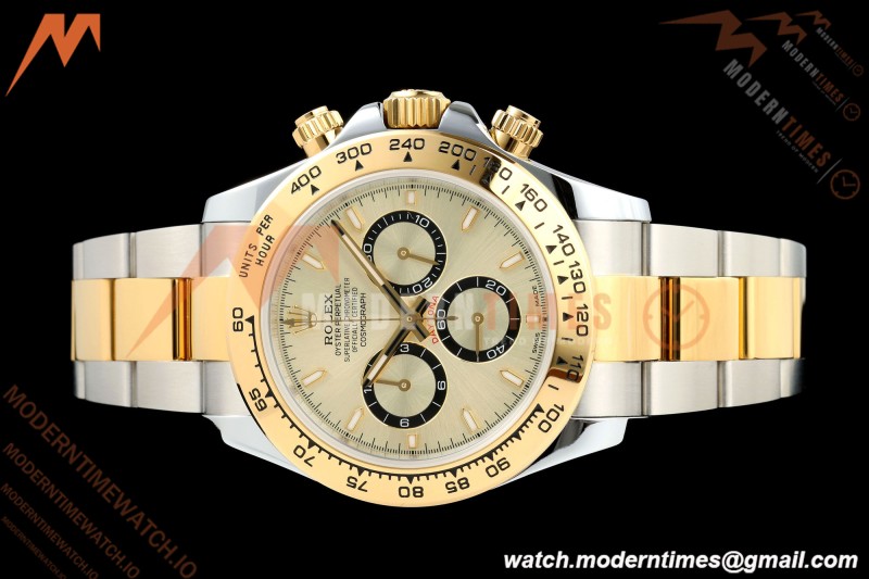 Rolex - Daytona 126503 40mm Gain Weight YG/SS Gold/Stk QF V6 SH4131 | 롤렉스 - 데이토나 126503 40mm 게인 웨이트 YG/SS 골드/Stk QF V6 SH4131