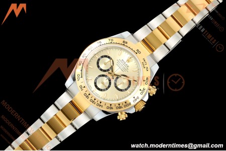 Rolex - Daytona 126503 40mm Gain Weight YG/SS Gold/Stk QF V6 SH4131 | 롤렉스 - 데이토나 126503 40mm 게인 웨이트 YG/SS 골드/Stk QF V6 SH4131