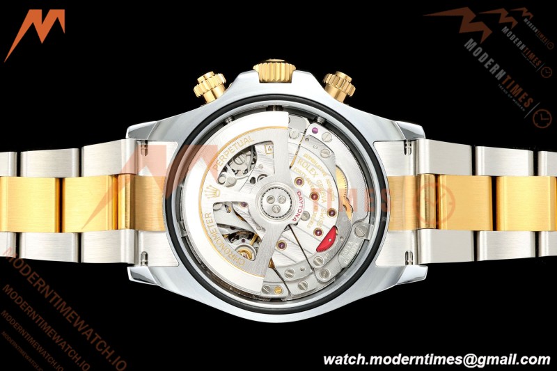 Rolex - Daytona 126503 40mm Gain Weight YG/SS Blk/Stk QF V6 SH4131