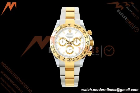 Rolex - Daytona 126503 40mm Gain Weight YG/SS Wht/Stk QF V6 SH4131 | 롤렉스 - 데이토나 126503 40mm 게인 웨이트 YG/SS 화이트/스틸 QF V6 SH4131