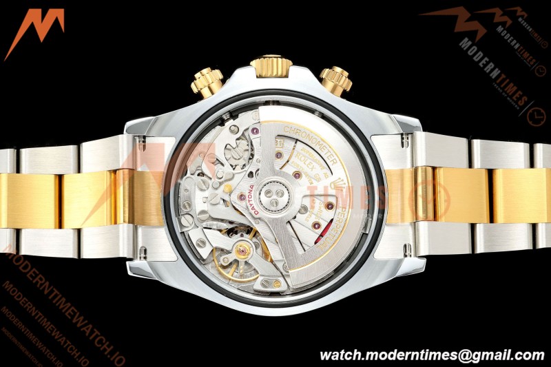 Rolex - Daytona 126503 40mm Gain Weight YG/SS Wht/Stk QF V6 SH4131