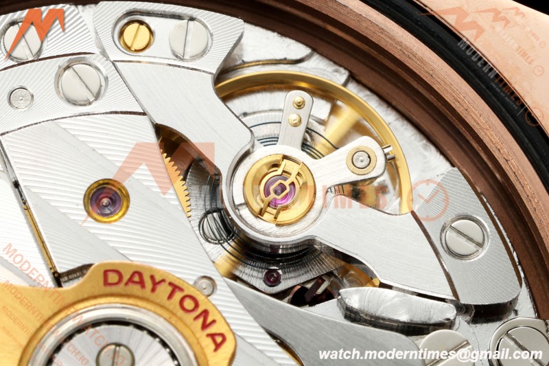 Rolex - Daytona 126525LN Le Mans 40mm 904L Gain Weight RG/RG Blk/Wht/Stk QF V9 SH4132
