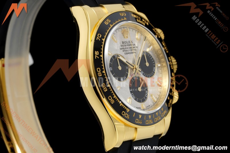 Rolex - Daytona 126518LN 40mm Gain Weight CER/YG/RU Grey/Blk Meteorite Dial APSF SH4131 | 롤렉스 - 데이토나 126518LN 40mm 게인 웨이트 CER/YG/RU 그레이/블랙 운석 다이얼 APSF SH4131