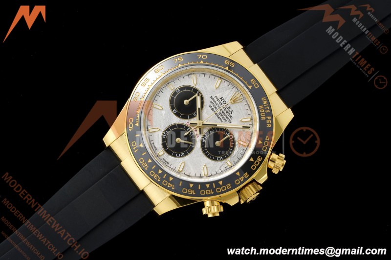 Rolex - Daytona 126518LN 40mm Gain Weight CER/YG/RU Grey/Blk Meteorite Dial APSF SH4131 | 롤렉스 - 데이토나 126518LN 40mm 게인 웨이트 CER/YG/RU 그레이/블랙 운석 다이얼 APSF SH4131