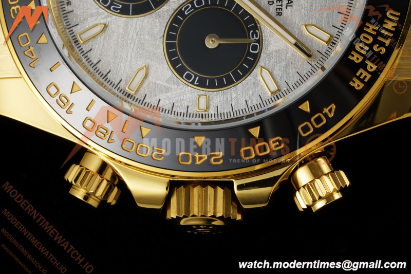 Rolex - Daytona 126518LN 40mm Gain Weight CER/YG/RU Grey/Blk Meteorite Dial APSF SH4131 | 롤렉스 - 데이토나 126518LN 40mm 게인 웨이트 CER/YG/RU 그레이/블랙 운석 다이얼 APSF SH4131
