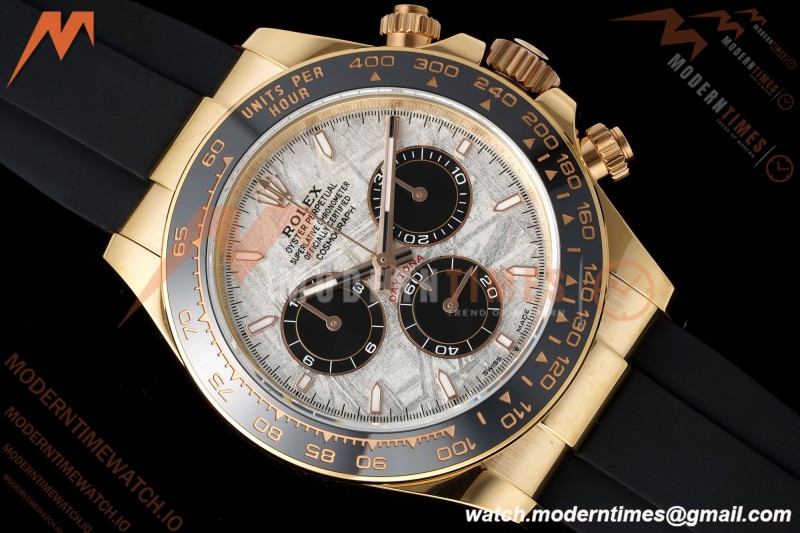 Rolex - Daytona 126515LN 40mm Gain Weight CER/RG/RU Grey/Blk Meteorite Dial APSF SH4131